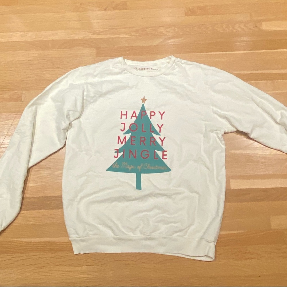 Elisabeth + Faith Christmas Sweatshirt medium